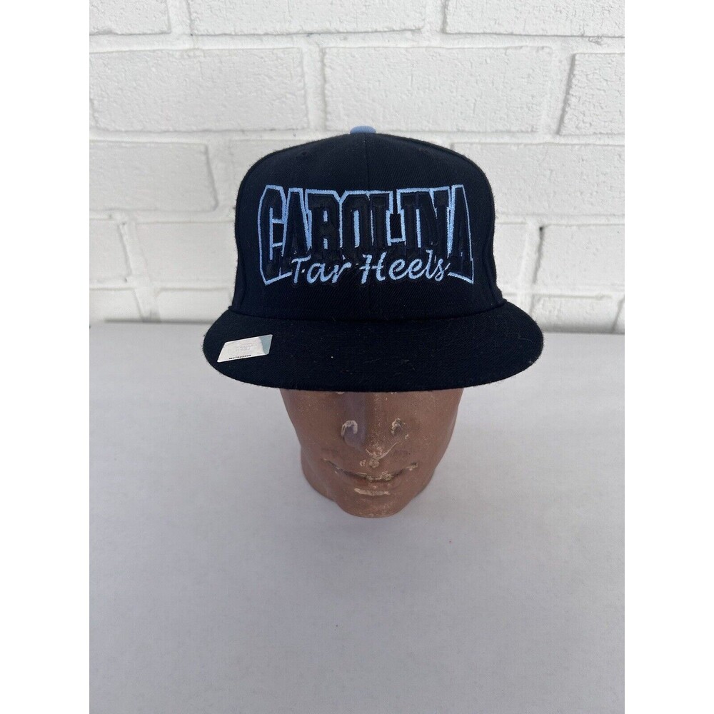 NC Tar Heels Snapback Hat Top Of The World Black